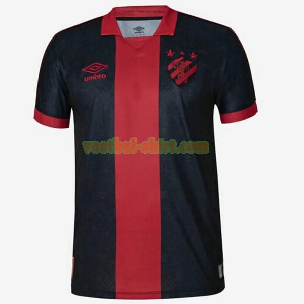 sport recife 3e shirt 2023 2024 thailand zwart rood mannen