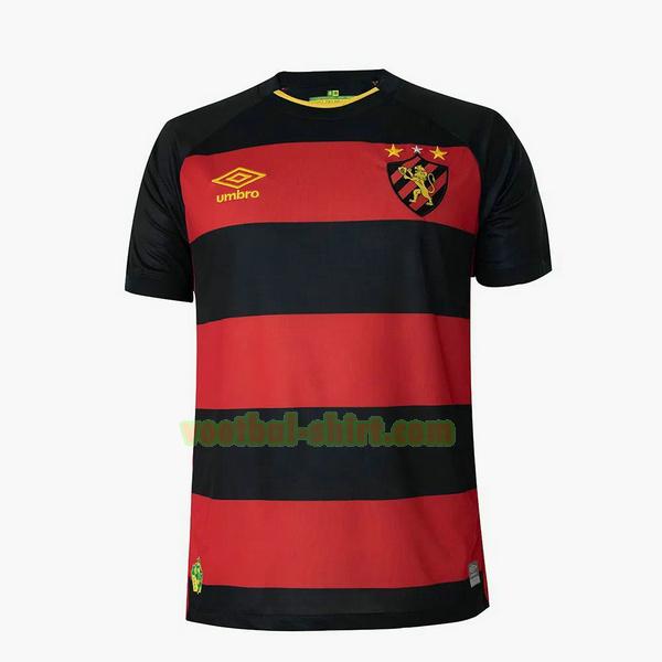 sport recife thuis shirt 2023 2024 thailand rood zwart mannen