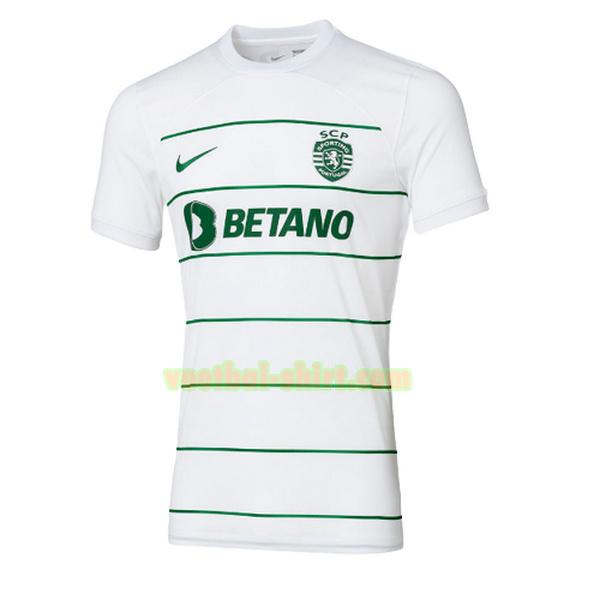 sporting lissabon uit shirt 2023 2024 thailand wit mannen