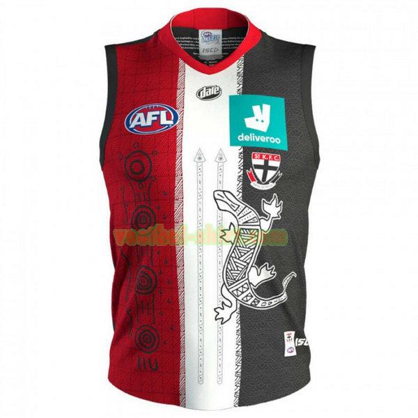 st kilda saints indigenous shirt 2020 zwart mannen