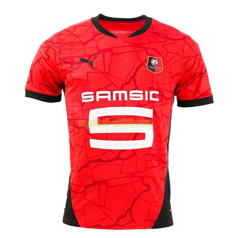 stade rennes thuis shirt 2024 2025 thailand rood mannen