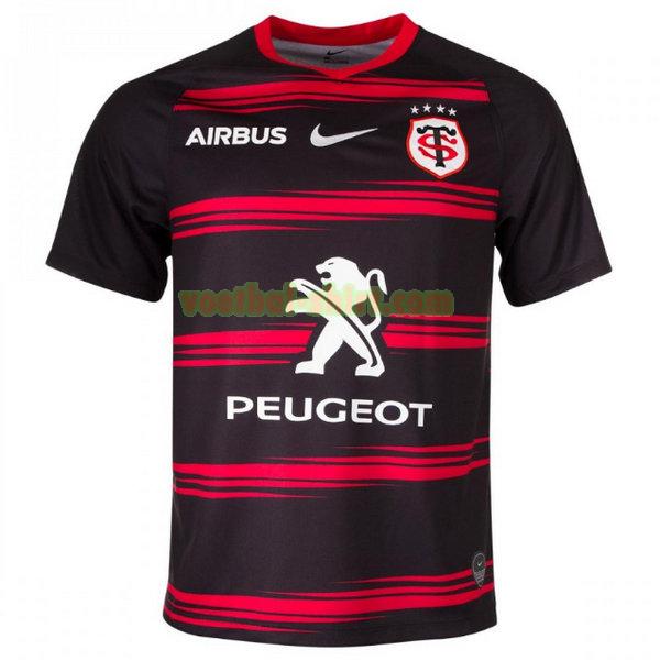 stade toulousain thuis shirt 2020-2021 zwart mannen