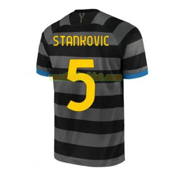 stankovic 5 inter milan 3e shirt 2020-2021 grijs mannen