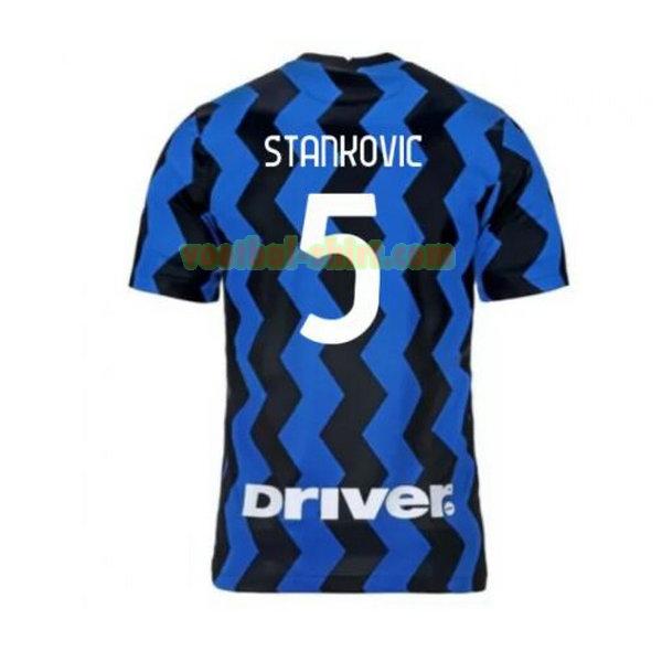 stankovic 5 inter milan thuis shirt 2020-2021 mannen
