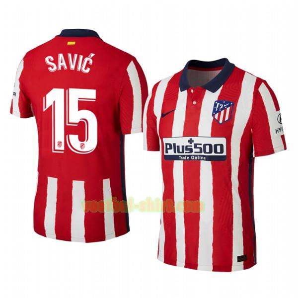 stefan savic 15 atletico madrid thuis shirt 2020-21 mannen