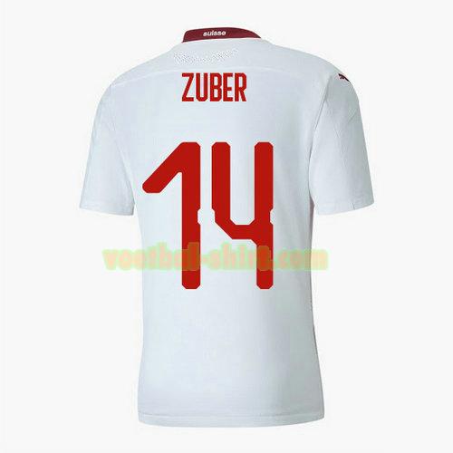 steven zuber 14 zwitserland uit shirt 2020 mannen