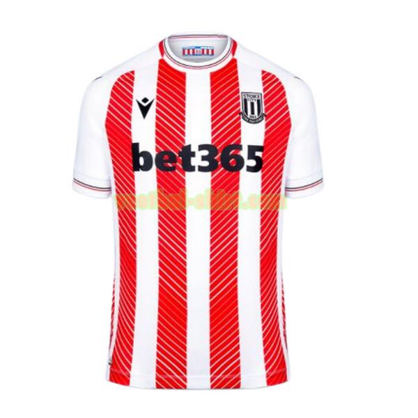 stoke city thuis shirt 2022 2023 thailand rood wit mannen