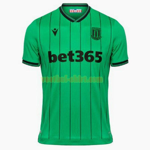 stoke city uit shirt 2021 2022 thailand groen mannen