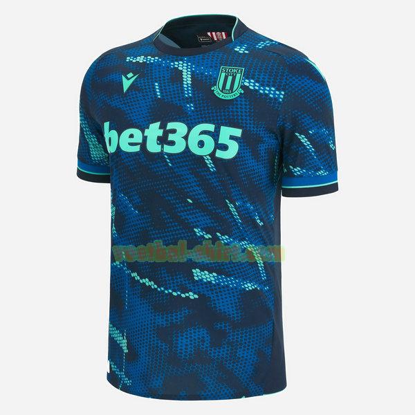 stoke city uit shirt 2023 2024 thailand blauw mannen