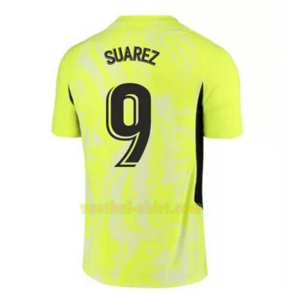 suarez 9 atletico madrid 3e shirt 2020-2021 groen mannen