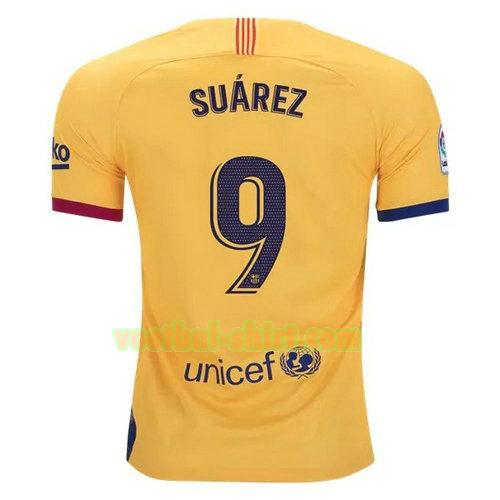 suarez 9 barcelona uit shirt 2019-2020 mannen