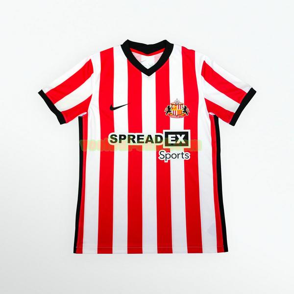 sunderland thuis shirt 2022 2023 thailand rood wit mannen