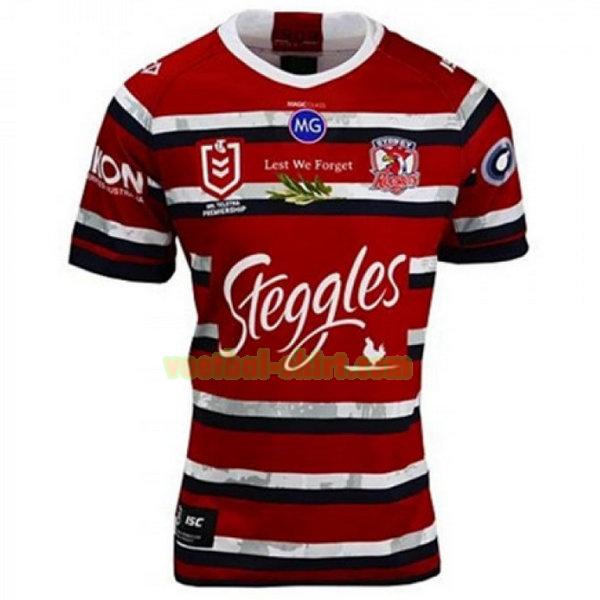 sydney roosters anzac shirt 2020 purper mannen