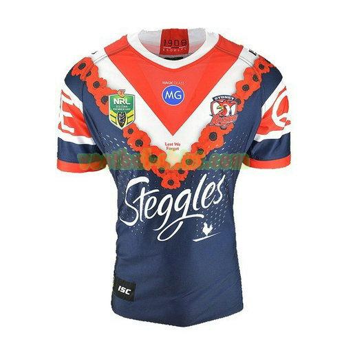 sydney roosters rugby shirt 2018 blauw mannen