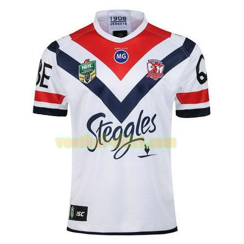 sydney roosters uit rugby shirt 2018 wit mannen