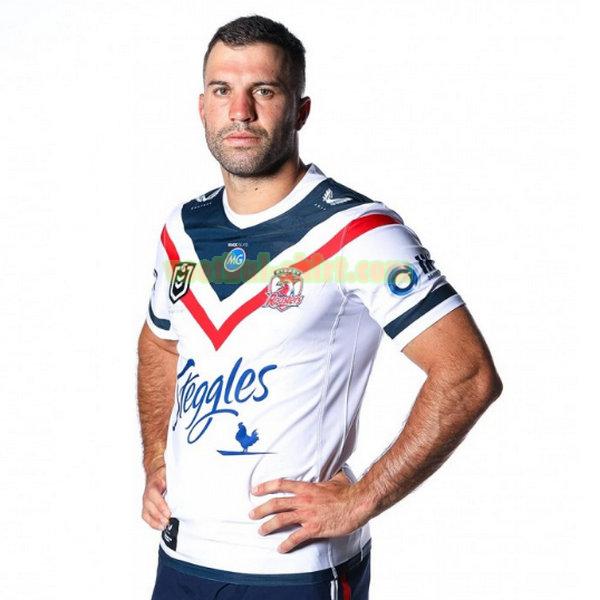 sydney roosters uit shirt 2021 wit mannen