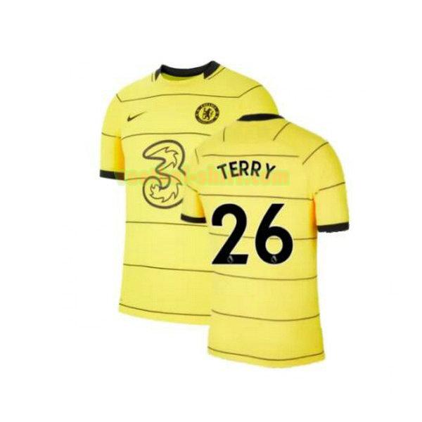 terry 26 chelsea 3e shirt 2021 2022 geel mannen