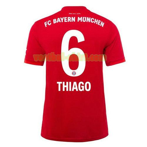 thiago 6 bayern münchen thuis shirt 2019-2020 mannen