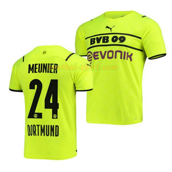 thomas meunier 24 borussia dortmund 3e shirt 2021 2022 groen mannen