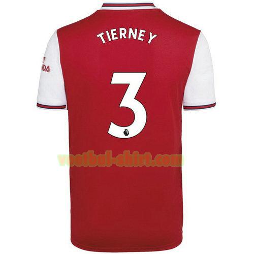 tierney 3 arsenal thuis shirt 2019-2020 mannen