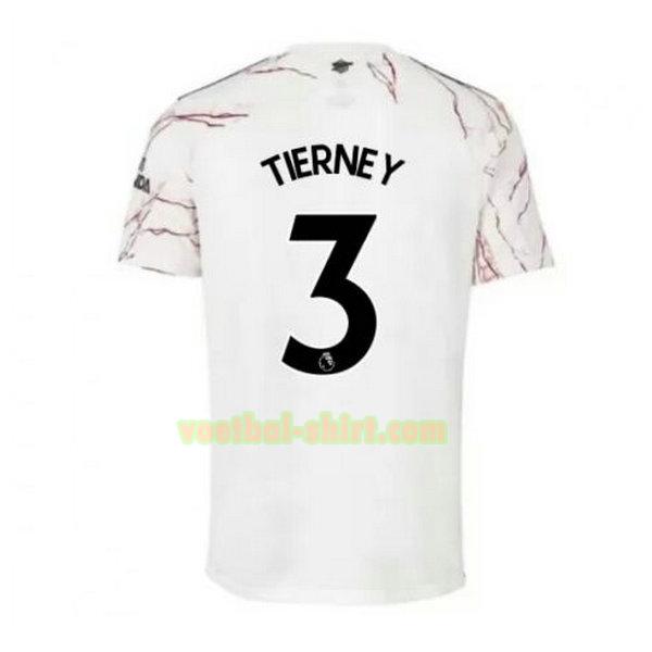 tierney 3 arsenal uit shirt 2020-2021 mannen