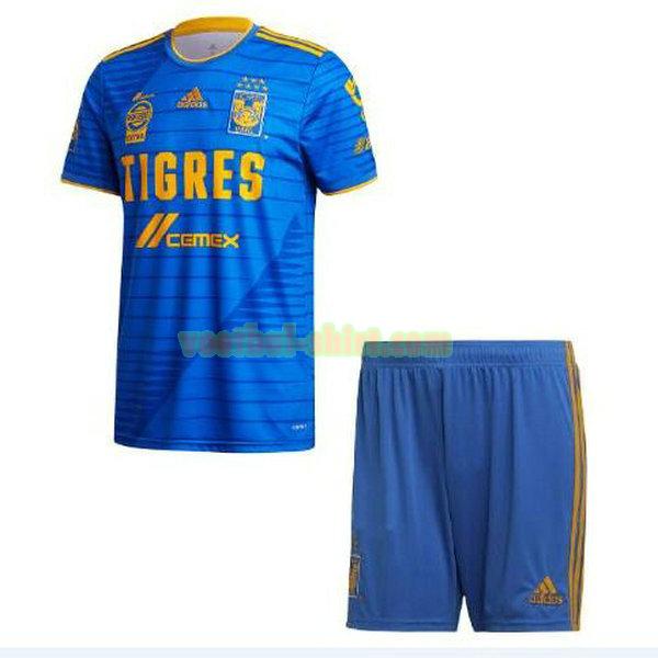 tigres uanl uit shirt 2021 2022 blauw kinderen