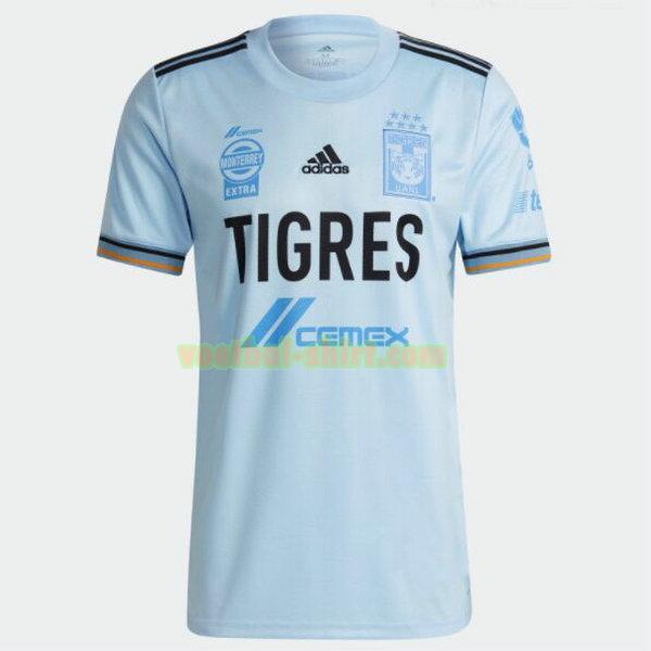 tigres uanl uit shirt 2021 2022 thailand blauw mannen