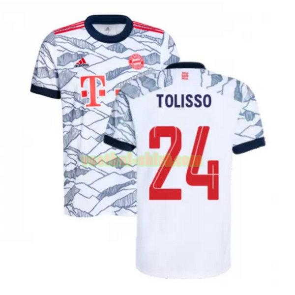 tolisso 24 bayern münchen 3e shirt 2021 2022 zwart mannen