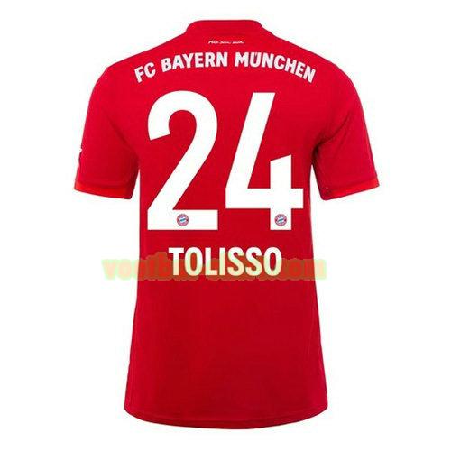 tolisso 24 bayern münchen thuis shirt 2019-2020 mannen