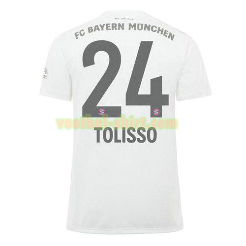 tolisso 24 bayern münchen uit shirt 2019-2020 mannen