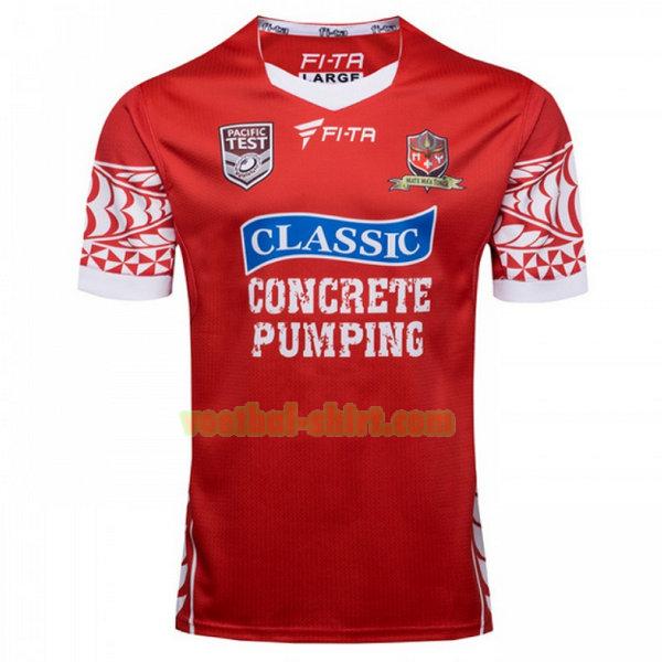 tonga thuis shirt 2017 rood mannen