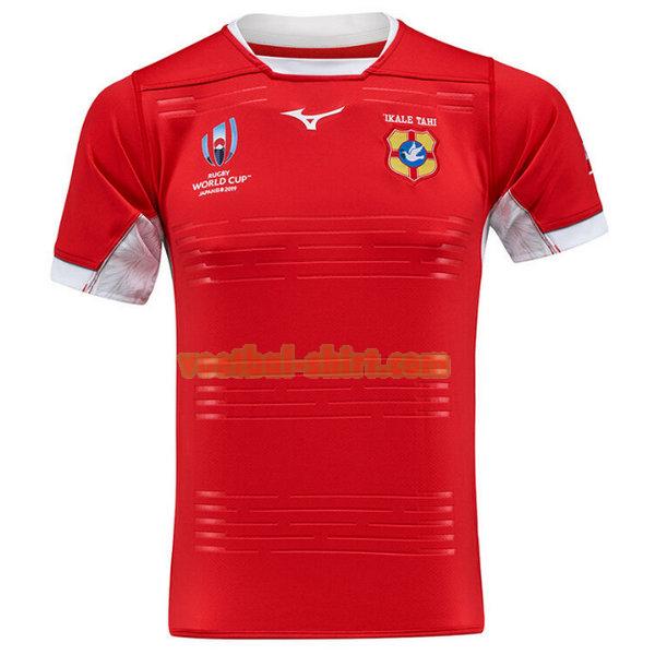 tonga thuis shirt 2019 rood mannen