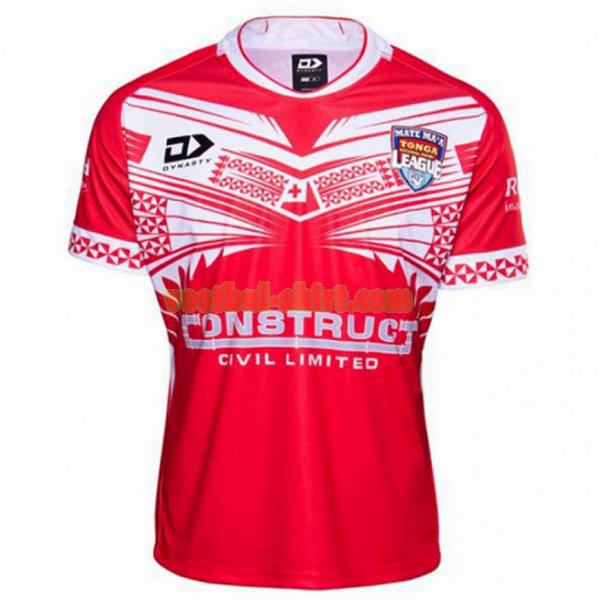 tonga thuis shirt 2020 rood mannen