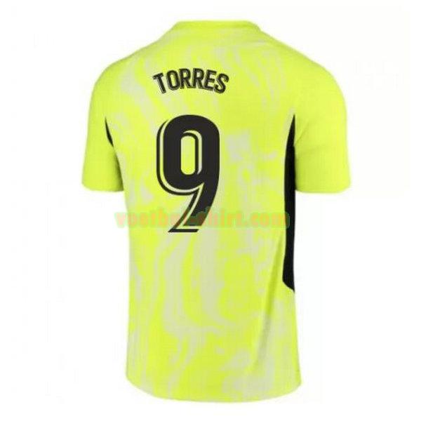 torres 9 atletico madrid 3e shirt 2020-2021 groen mannen