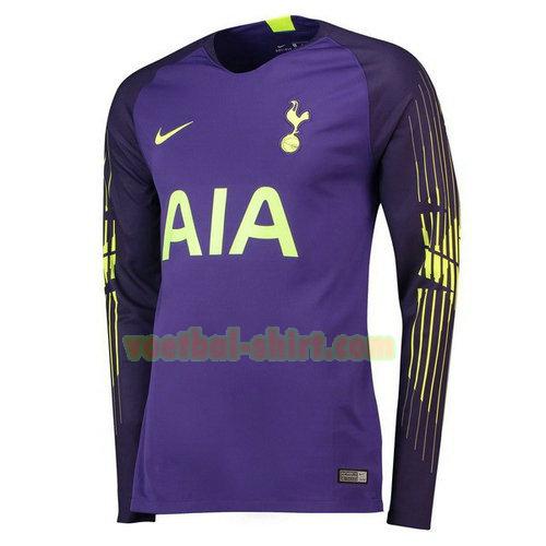 tottenham hotspur lange mouwen doelman shirt 2018-2019 mannen