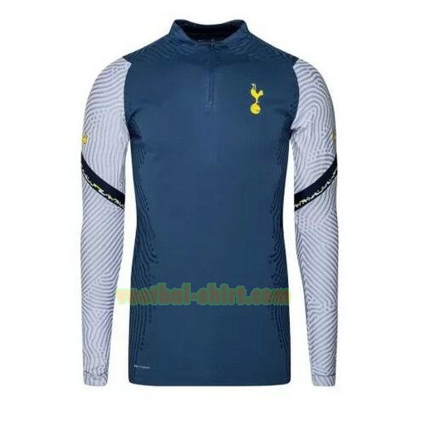 tottenham hotspur lange mouwen training shirt 2020-21 navy hombro