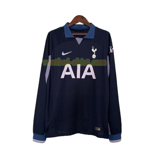 tottenham hotspur lange mouwen uit shirt 2023 2024 blauw mannen