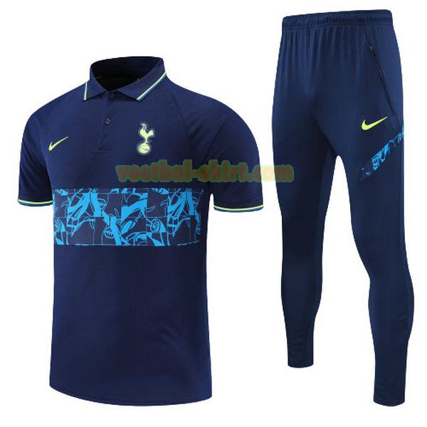 tottenham hotspur set polo 2022 navy mannen