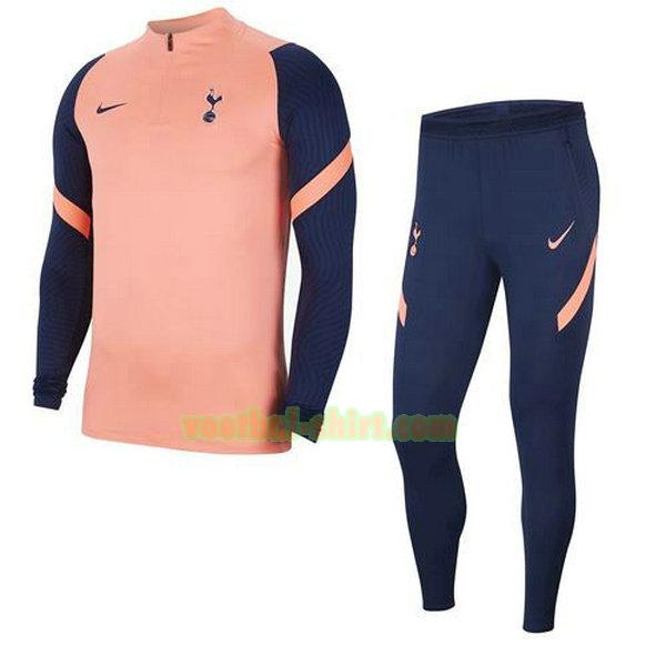 tottenham hotspur set trainingspak 2020-2021 oranje mannen