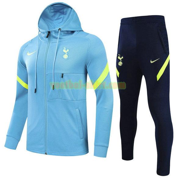 tottenham hotspur set trainingspak 21 22 blauw kinderen