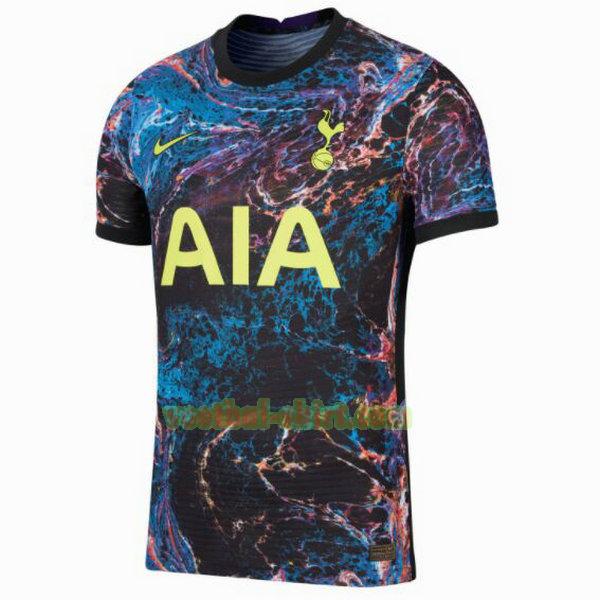 tottenham hotspur uit shirt 2021 2022 thailand zwart blauw mannen