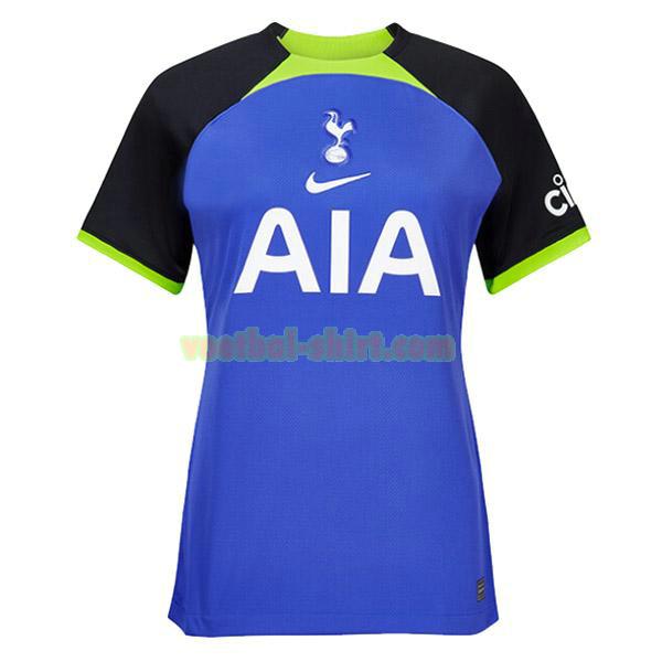 tottenham hotspur uit shirt 2022 2023 blauw dames