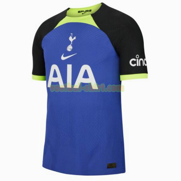 tottenham hotspur uit shirt 2022 2023 blauw zwart mannen