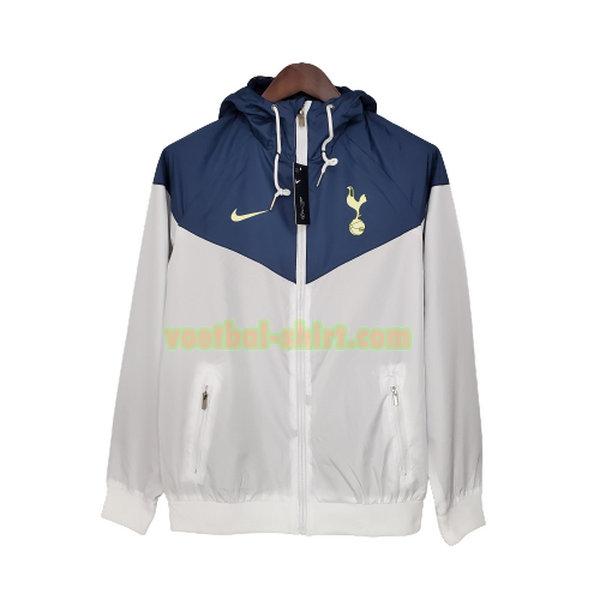 tottenham hotspur windjack 2021 2022 wit blauw mannen