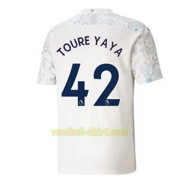 toure yaya 42 manchester city 3e shirt 2020-2021 mannen