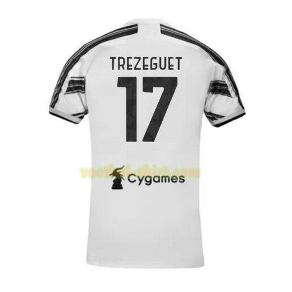 trezeguet 17 juventus thuis shirt 2020-2021 mannen