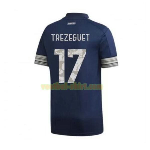 trezeguet 17 juventus uit shirt 2020-2021 mannen