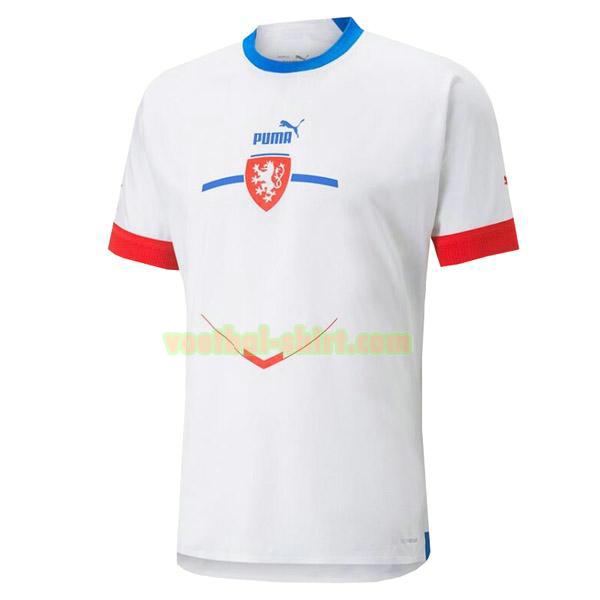 tsjechische republiek thailand uit shirt 2022 wit mannen