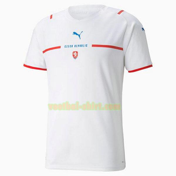 tsjechische republiek uit shirt 2021 2022 wit mannen