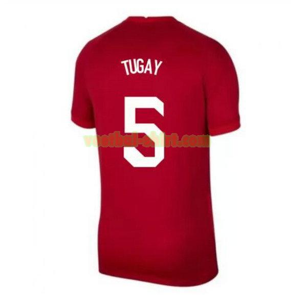 tugay 5 turkije uit shirt 2020 mannen